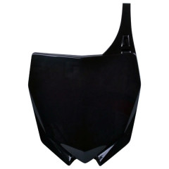 Plaque numéro/tête de fourche POLISPORT noire 2015>2021 pour Moto YAMAHA YZ 125, YZ 250