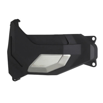 Protection/Couvre Carter d'Embrayage POLISPORT Noir Cote Droit pour FANTIC CABALLERO 700 cc, YAMAHA MT-07 700 cc, TRACER 700 cc, TENERE 700 cc