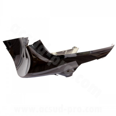 Bas de caisse adaptable noir mat pour MBK NITRO 50cc 1997-2012, YAMAHA AEROX 50cc 1997-2012