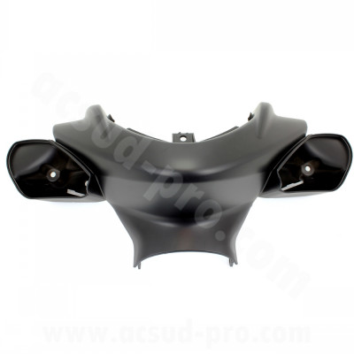 Couvre guidon adaptable noir mat OEM : 5BRF614301 pour Scooter 50cc MBK NITRO 50cc 2T, YAMAHA AEROX 50cc
