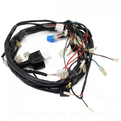 Faisceau électrique adaptable type origine OEM 5RW-H2590-40 pour Scooter 50cc MBK MACH-G, YAMAHA JOG 2002-2013