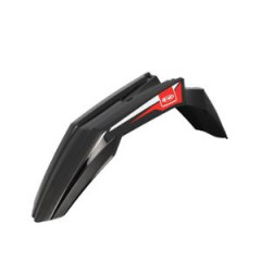 Garde boue avant adaptable noir avec autocollant OEM 0/R00.050.5019 pour RIEJU