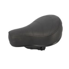 Selle adaptable noire avec marquage pour Peugeot 103-50cc