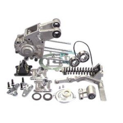 Carter moteur POLINI complet avec support pour moteurs 50cc Peugeot 103