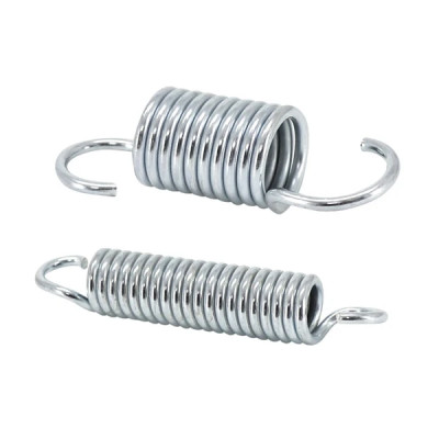 Ressort de béquille centrale Buzzetti Long 82mm Diam 19.5 et 15mm (2 ressorts)