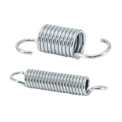 Ressort de béquille centrale Buzzetti Long 82mm Diam 19.5 et 15mm (2 ressorts)