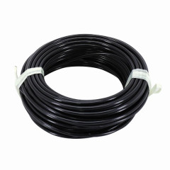 Gaine pour câble de gaz adaptable Teflon diamètre 5mm longueur 20m noir