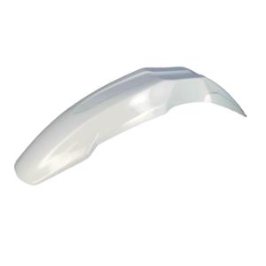 Garde boue avant adaptable blanc universel pour mecaboite / moto