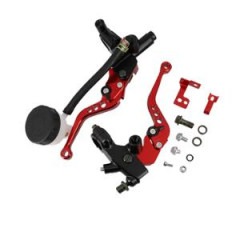 Maître cylindre de frein adaptable réservoir plastique rouge