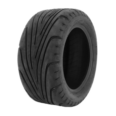 Pneu Scoot Électrique adaptable 10'' 225/40-10 (18x10-10) Noir - Tubeless