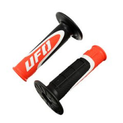 Revetement Poignee adaptable Noir/Rouge Triple Densité