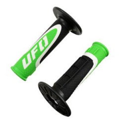 Revêtement de poignée adaptable noir/vert triple densité