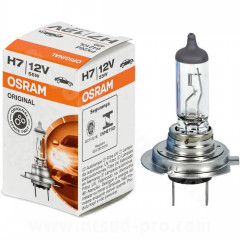 Ampoule/Lampe OSRAM 12V-55W norme H7 standard blanc