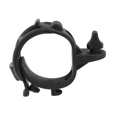 Collier de plaque phare POLISPORT caoutchouc noir