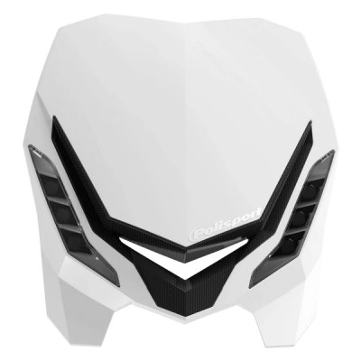 Plaque phare Polisport E-Blaze LED blanc/noir