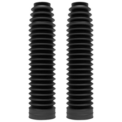 Soufflet de fourche POLISPORT noir diamètre intérieur 32 et 60 mm - longueur 250 mm (paire)