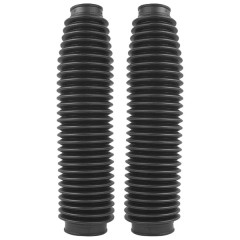 Soufflet de fourche POLISPORT Noir diamètre intérieur 41 et 58 mm longueur 350 mm (paire)