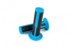 Revetement / poignée STAGE6 Ultimate Grips noir / bleu 125mm