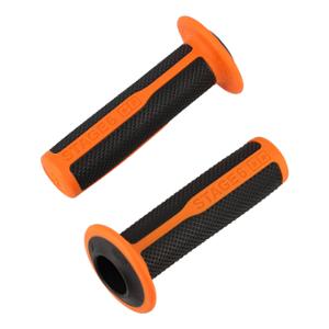 Revêtement Poignée STAGE6 Ultimate Grips Noir/Orange 125mm