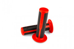 Poignées STAGE6 Ultimate Grips Noir/Rouge 125mm