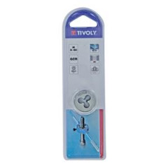 Filière acier TIVOLY au chrome 25,4 diamètre 10x150