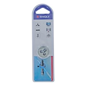 Filière acier TIVOLY au chrome cage 25.4 diamètre 8x125