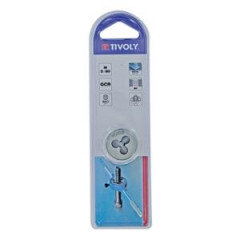 Filière acier TIVOLY au chrome cage 25.4 diamètre 8x125