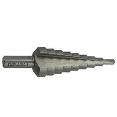 Foret conique étagé TIVOLY diamètre 4>20 goujures droites