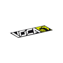 Autocollant/Sticker VOCA RACING 110x40 mm jaune
