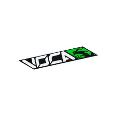 Autocollant Sticker VOCA RACING 110x40 mm vert