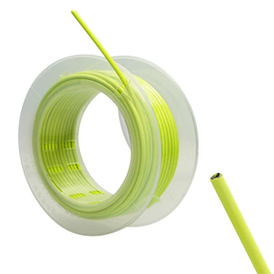 Gaine pour câble de gaz VOCA RACING diamètre 5mm longueur 20m Jaune