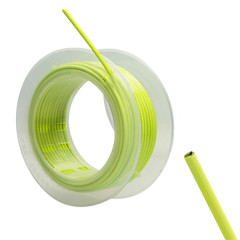 Gaine pour câble de gaz VOCA RACING diamètre 5mm longueur 20m Jaune