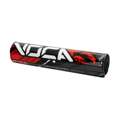 Mousse de guidon VOCA RACING 250mm rouge pour moto cross HB25