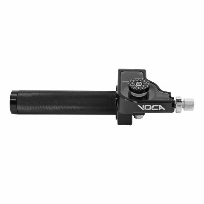 Poignée de gaz VOCA RACING tirage rapide 90° 50 mm Alu CNC noir
