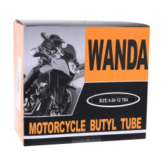 Chambre à air Wanda Tyre 12'' 4.00-12 120/70-12 à 140/70-12 120/80-12 à 130/80-12 valve TR4