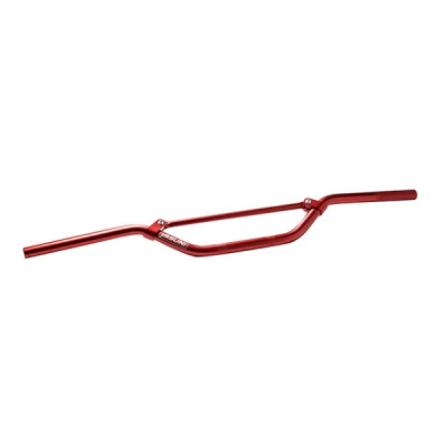 Guidon YASUNI Alu T6 diamètre 22,2mm longueur 800mm couleur rouge