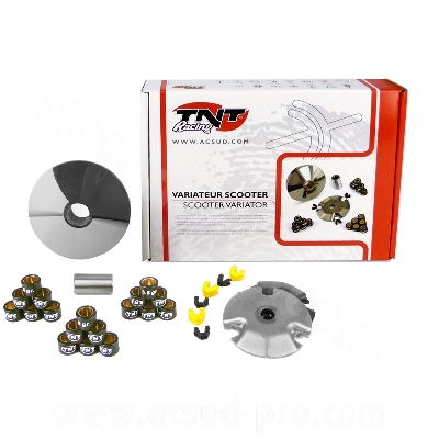 Variateur TNT 18 galets pour scooter MBK Booster, Nitro, Ovetto, Yamaha BWS, Aerox, Neos