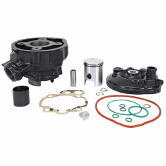 Haut moteur DR RACING PARTS fonte complet Minarelli 50cc 2T AM6, MBK X-POWER, YAMAHA TZR, DTR, PEUGEOT XPS, RIEJU RS1, BETA RR, APRILIA RS (1995>2005)