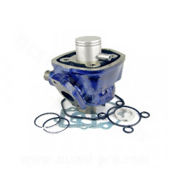Kit cylindre 50cc CARENZI fonte pour scooter refroidissement liquide MBK Nitro Mach G / Yamaha Aerox / Jog R / Aprilia SR 50 / Malaguti F12 / F15