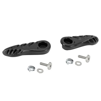 Repose pied adaptable noir MBK 50 Booster 2004+-Yamaha 50 BWS 2004+