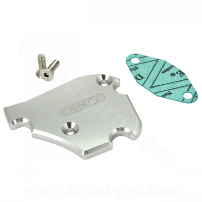 Obturateur de pompe à huile CARENZI Silver pour Derbi Senda motorisation Euro 3 et 4