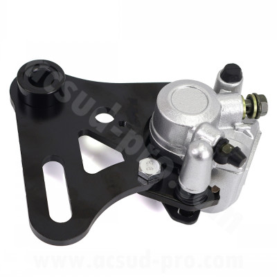 Étrier de frein arrière adaptable livré avec plaquettes pour 50 Gilera SMT, Derbi Senda, Aprilia SX/RX (modèles 2011), équivalent OEM 866956