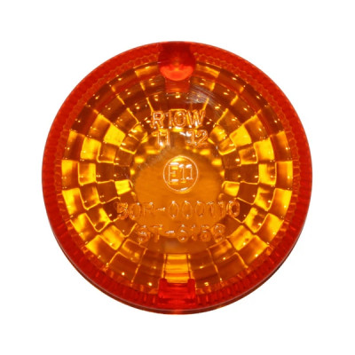 Cabochon clignotant adaptable orange-noir avant ou arrière Aprilia 50 RS 1999-2005, Derbi 50 Den D'A X Trem, X Race 2004-2005