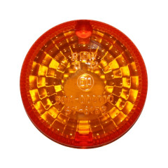 Cabochon clignotant adaptable orange-noir avant ou arrière Aprilia 50 RS 1999-2005, Derbi 50 Den D'A X Trem, X Race 2004-2005