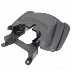 Poignée passager arrière adaptable noir pour scooter MBK Booster et Yamaha BWs (OEM : 5WW-F47730-000)
