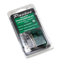 Jeu de 6 galets adaptable 16x13 de 1.9g à 8.5g pour Peugeot 50 TKR, Trekker, Speedfight, Buxy, Vivacity, Piaggio 50 Zip, Typhoon, NRG 1994-1999, Kymco 50 Dink, People, Top-Boy