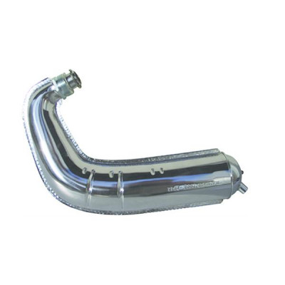 Pot d'échappement adaptable chrome AV7 pour MBK 40/50/88/89