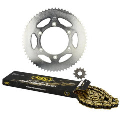 Kit chaîne Afam 420 11x62 adaptable CPI 50 SM 2006-2009, SM 2011-2012, SX 2006-2012