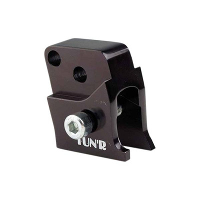 Réhausse amortisseur Tun'r alu noir 2 positions pour Ludix/Speefight 3/Jetforce/Kisbee