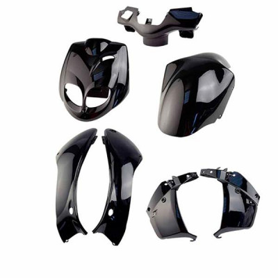 Kit carrosserie carénage noir adaptable 7 pièces Peugeot Trekker après 2006